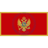 Montenegro Country Flag
